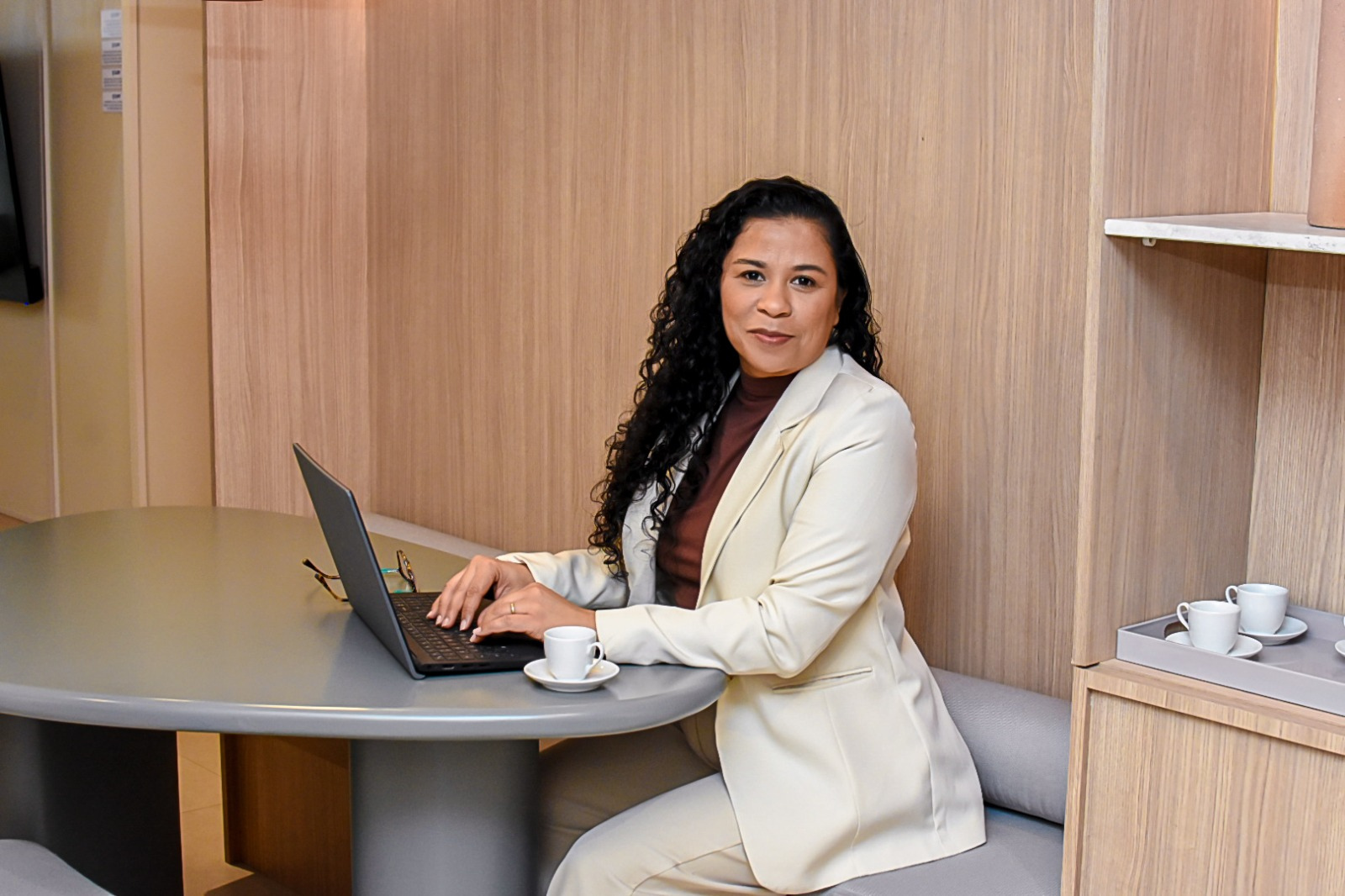 Adriana Balbino, corretora de imóveis no Rio de Janeiro
